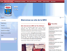 Tablet Screenshot of mrc.iledorleans.com