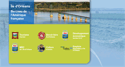 Desktop Screenshot of iledorleans.com