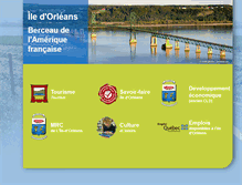 Tablet Screenshot of iledorleans.com